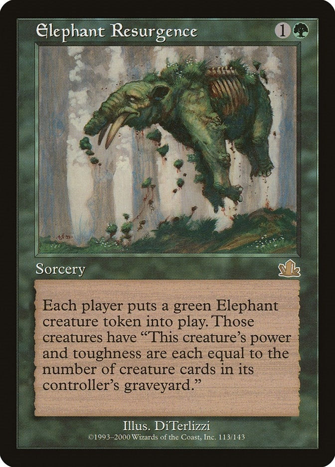 Image for Elephant Resurgence (113) (Prophecy) - Magic: The Gathering