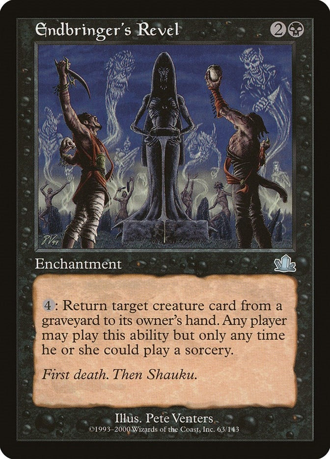 Image for Endbringer's Revel (63) (Prophecy) - Magic: The Gathering