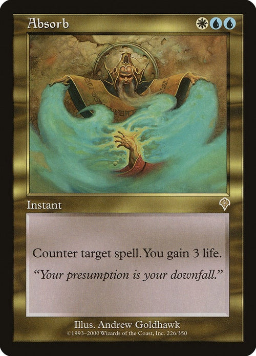 Image for Absorb (226) (Invasion) - Magic: The Gathering