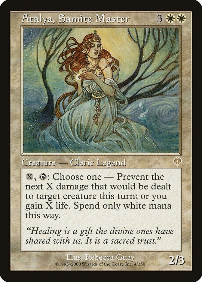 Image for Atalya, Samite Master (4) (Invasion) - Magic: The Gathering