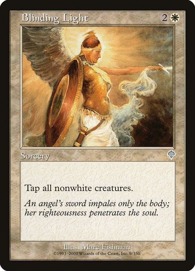 Image for Blinding Light (9) (Invasion) - Magic: The Gathering