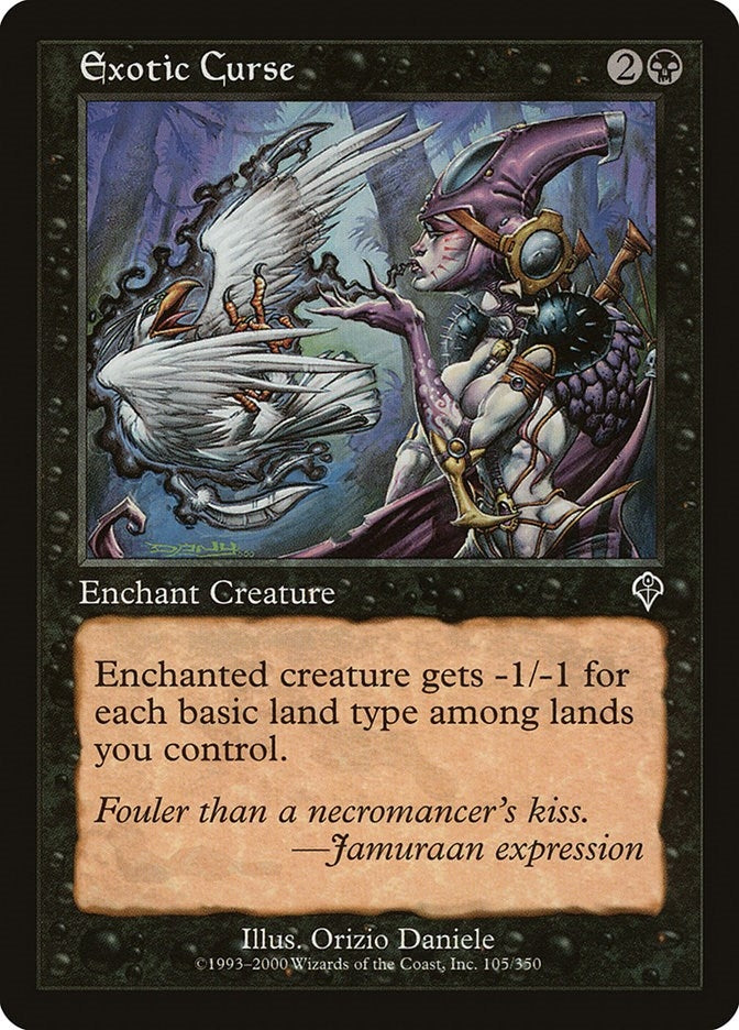 Image for Exotic Curse (105) (Invasion) - Magic: The Gathering