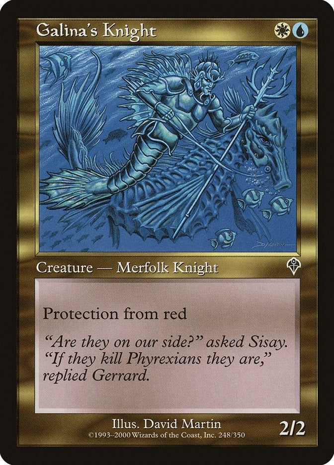 Image for Galina's Knight (248) (Invasion) - Magic: The Gathering