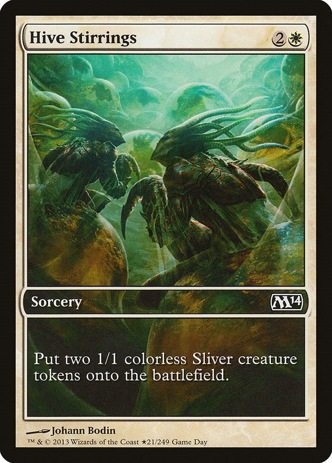 Image for Hive Stirrings (21) (Game Day & Store Championship Promos) - Magic: The Gathering