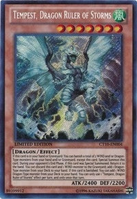 Image for Tempest, Dragon Ruler of Storms (CT10-EN004) (CT10) - YuGiOh
