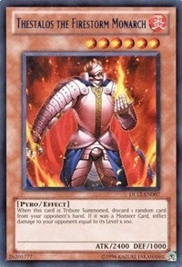 Image for Thestalos the Firestorm Monarch (Red) (DL12-EN007) (DL) - YuGiOh