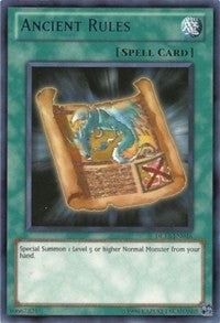 Image for Ancient Rules (Red) (DL13-EN016) (DL) - YuGiOh