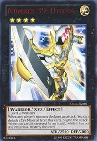 Image for Number 39: Utopia (Red) (DL14-EN010) (DL) - YuGiOh
