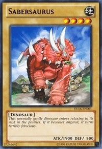 Image for Sabersaurus (Purple) (DL16-EN001) (DL) - YuGiOh