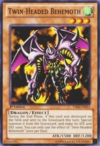 Image for Twin-Headed Behemoth (YSKR-EN013) (YSKR) - YuGiOh