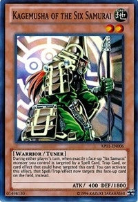 Image for Kagemusha of the Six Samurai (AP01-EN006) (AP01) - YuGiOh