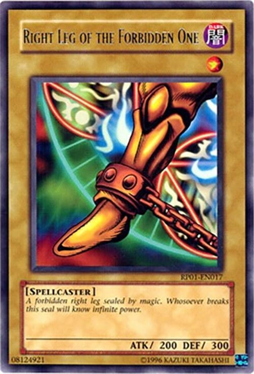 Image for Right Leg of the Forbidden One (RP01-EN017) (Retro Pack) - YuGiOh