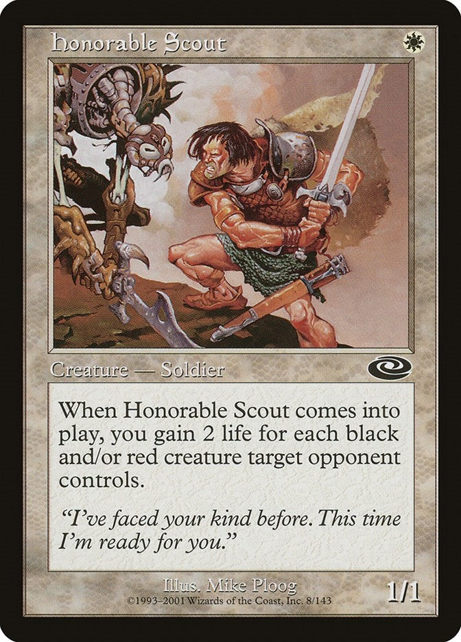 Image for Honorable Scout (8) (Planeshift) - Magic: The Gathering