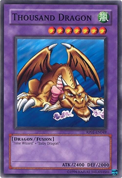 Image for Thousand Dragon (RP01-EN049) (RP01) - YuGiOh