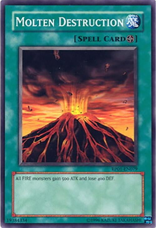 Image for Molten Destruction (RP01-EN079) (Retro Pack) - YuGiOh