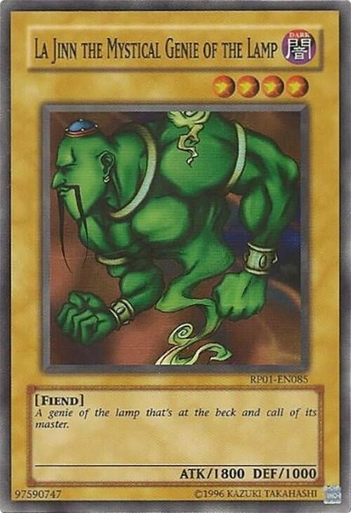Image for La Jinn the Mystical Genie of the Lamp (RP01-EN085) (Retro Pack) - YuGiOh