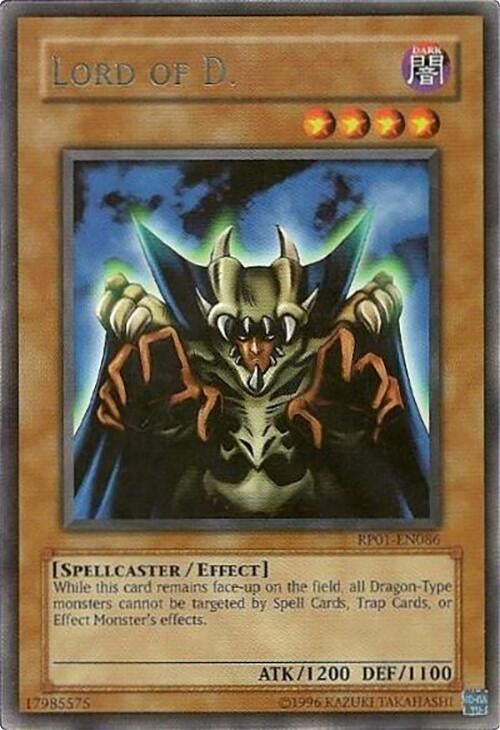 Image for Lord of D. (RP01-EN086) (Retro Pack) - YuGiOh