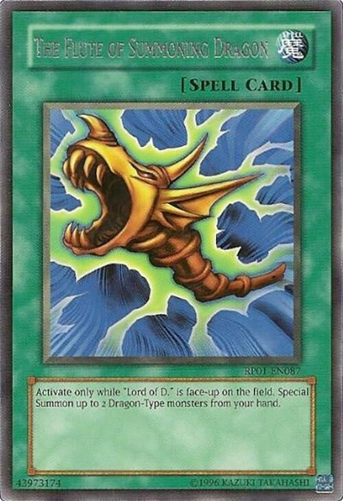 Image for The Flute of Summoning Dragon (RP01-EN087) (Retro Pack) - YuGiOh