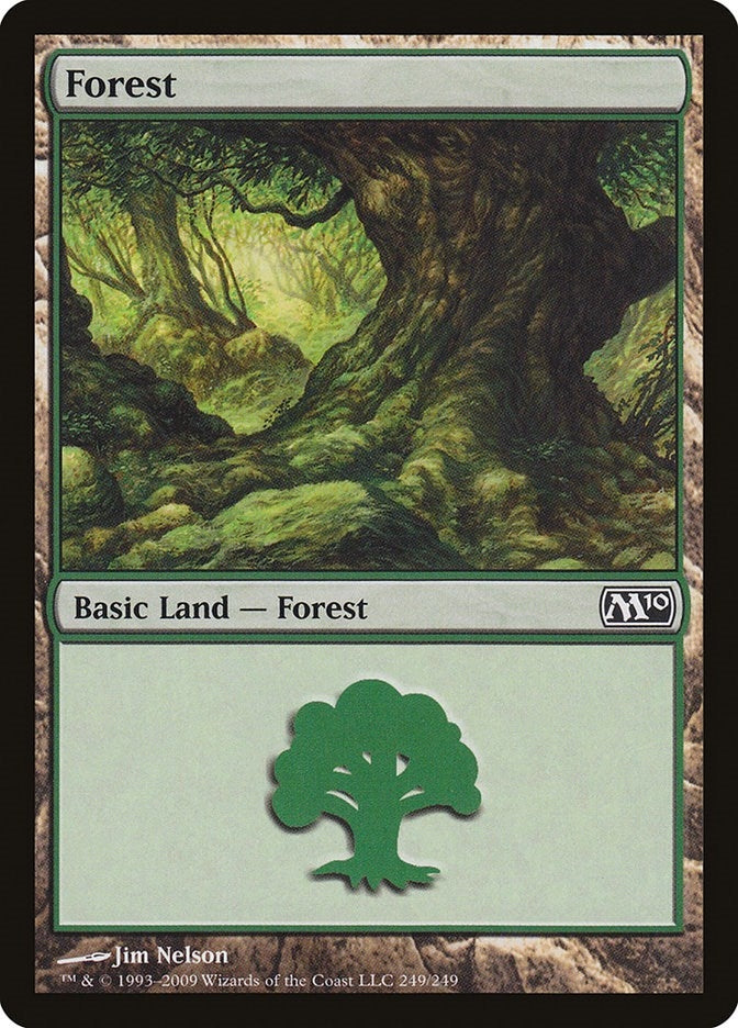 Image for Forest (249) (249) (Magic 2010 (M10)) - Magic: The Gathering