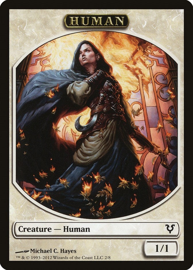 Image for Human Token (2) (2) (Avacyn Restored) - Magic: The Gathering