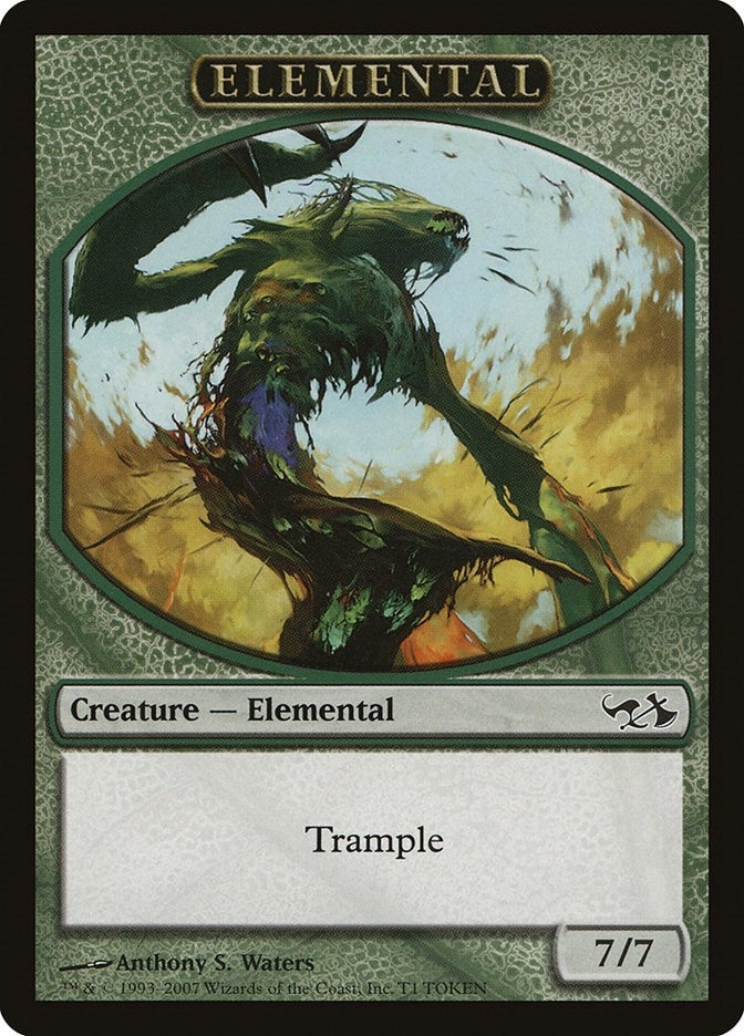 Image for Elemental Token (T1) (Elves vs. Goblins) - Magic: The Gathering