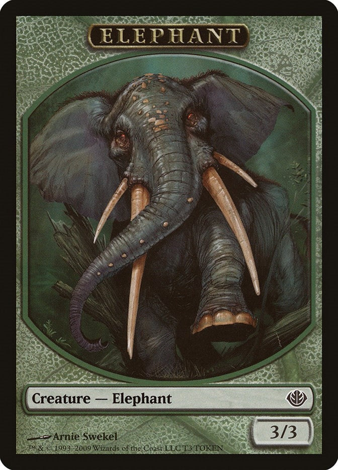 Image for Elephant Token (T3) (Garruk vs. Liliana) - Magic: The Gathering