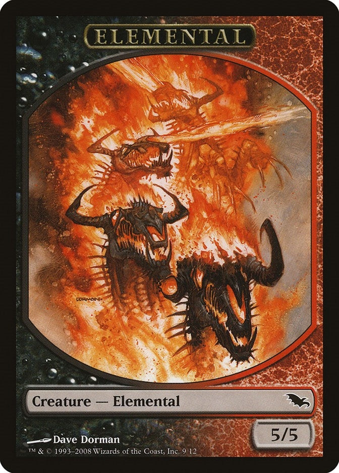 Image for Elemental Token (9) (9) (Shadowmoor) - Magic: The Gathering