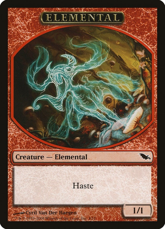 Image for Elemental Token (4) (4) (Shadowmoor) - Magic: The Gathering