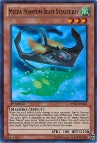 Image for Mecha Phantom Beast Stealthray (BPW2-EN062) (BPW2) - YuGiOh