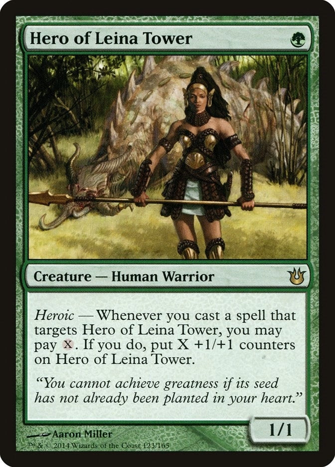 Image for Hero of Leina Tower (123) (Born of the Gods) - Magic: The Gathering