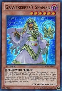 Image for Gravekeeper's Shaman (LVAL-EN033) (LVAL) - YuGiOh