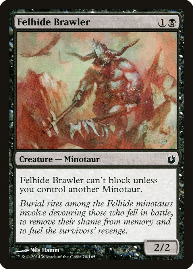 Image for Felhide Brawler (70) (Born of the Gods) - Magic: The Gathering