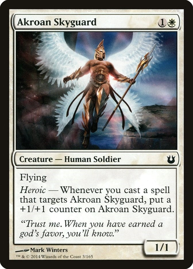 Image for Akroan Skyguard (3) (Born of the Gods) - Magic: The Gathering