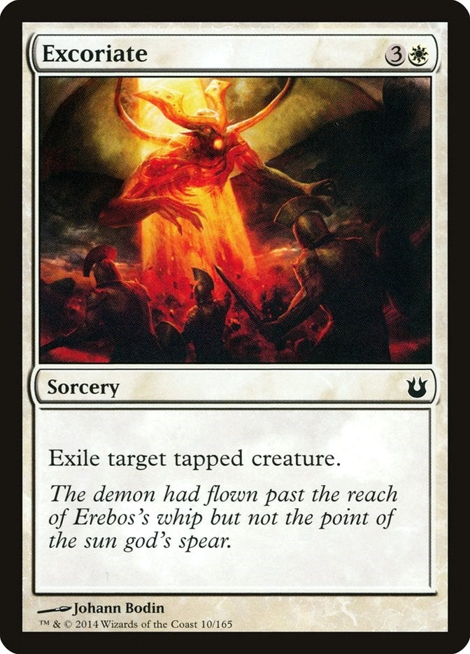 Image for Excoriate (10) (Born of the Gods) - Magic: The Gathering
