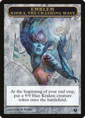 Image for Emblem - Kiora, the Crashing Wave (11) (Born of the Gods) - Magic: The Gathering