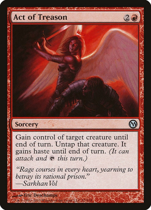 Image for Act of Treason (37) (Duels of the Planeswalkers) - Magic: The Gathering
