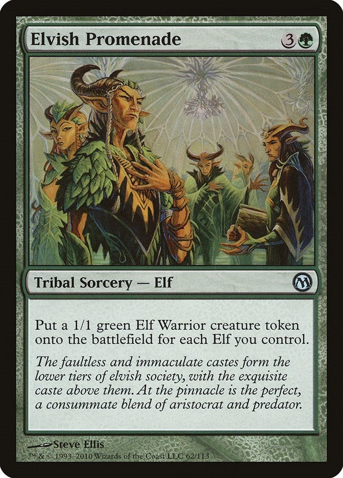 Image for Elvish Promenade (62) (Duels of the Planeswalkers) - Magic: The Gathering