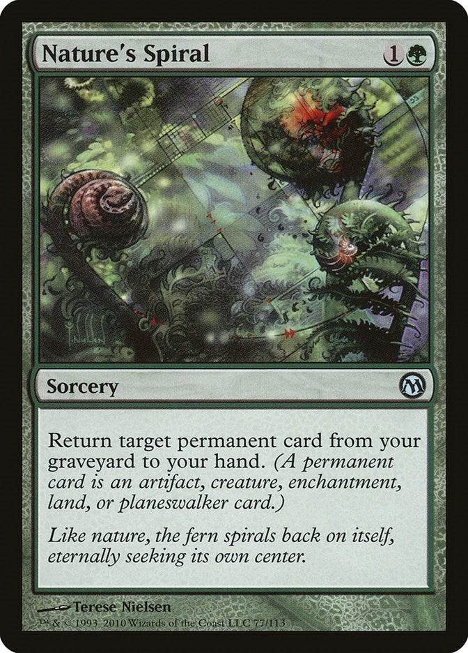 Image for Nature's Spiral (77) (Duels of the Planeswalkers) - Magic: The Gathering