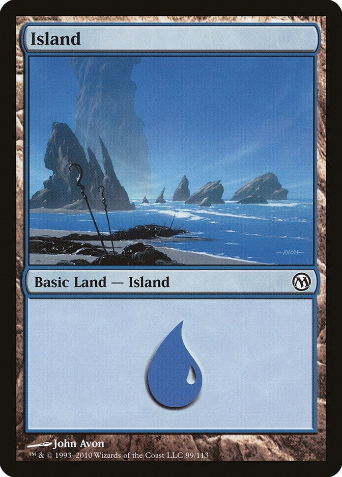Image for Island (99) (99) (Duels of the Planeswalkers) - Magic: The Gathering