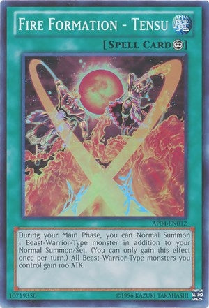 Image for Fire Formation - Tensu (AP04-EN012) (AP04) - YuGiOh