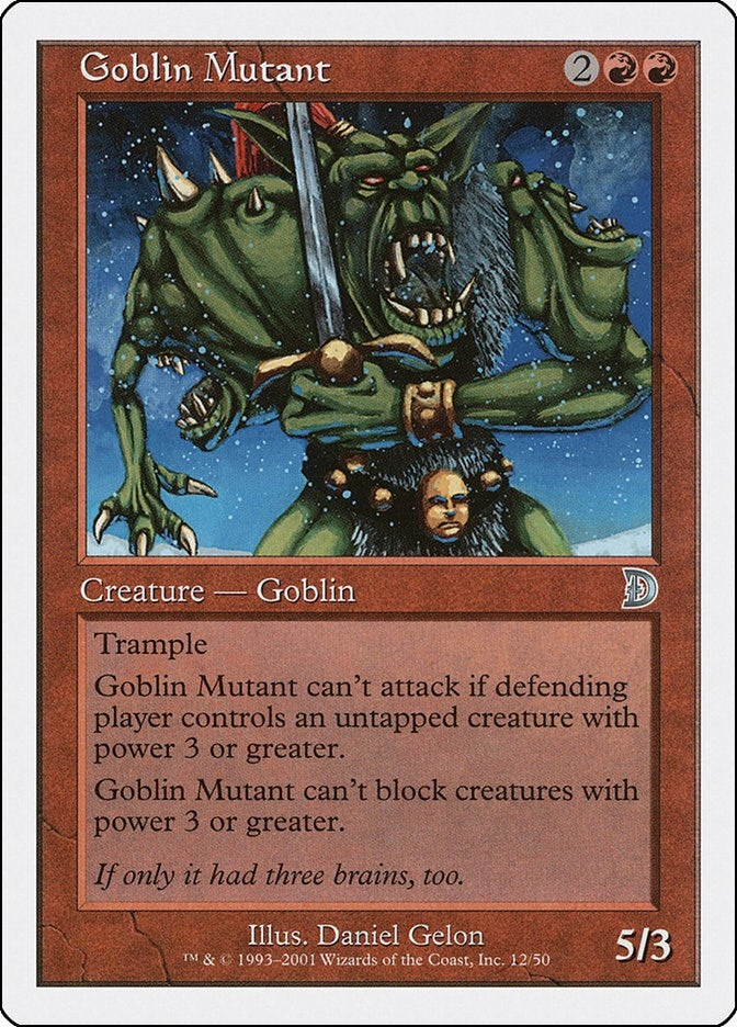 Image for Goblin Mutant (12) (Deckmasters Garfield vs Finkel) - Magic: The Gathering