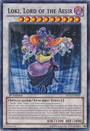 Image for Loki, Lord of the Aesir (Starfoil) (SP14-EN049) (SP14) - YuGiOh
