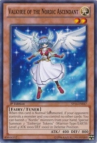 Image for Valkyrie of the Nordic Ascendant (SP14-EN047) (SP14) - YuGiOh