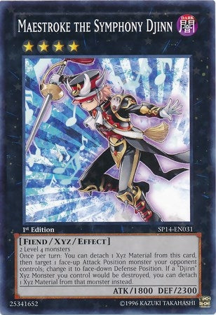 Image for Maestroke the Symphony Djinn (Starfoil) (SP14-EN031) (SP14) - YuGiOh