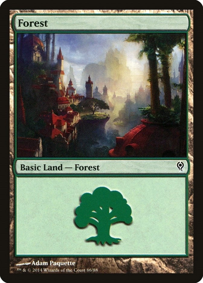 Image for Forest (86) (86) (Jace vs. Vraska) - Magic: The Gathering