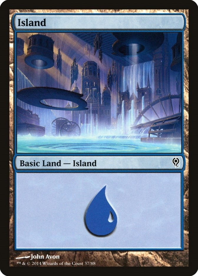 Image for Island (37) (37) (Jace vs. Vraska) - Magic: The Gathering