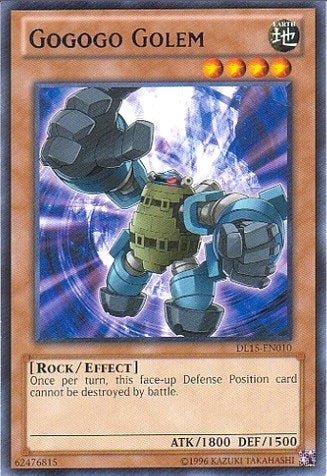Image for Gogogo Golem (Blue) (DL15-EN010) (DL) - YuGiOh