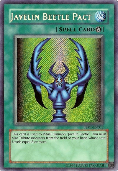 Image for Javelin Beetle Pact (Secret Rare) (PP01-EN012) (PP01) - YuGiOh