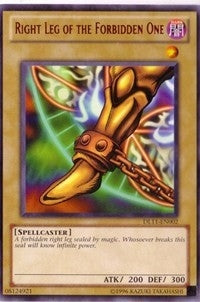 Image for Right Leg of the Forbidden One (Red) (DL11-EN002) (DL) - YuGiOh
