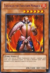 Image for Thestalos the Firestorm Monarch (Purple) (DL12-EN007) (DL) - YuGiOh